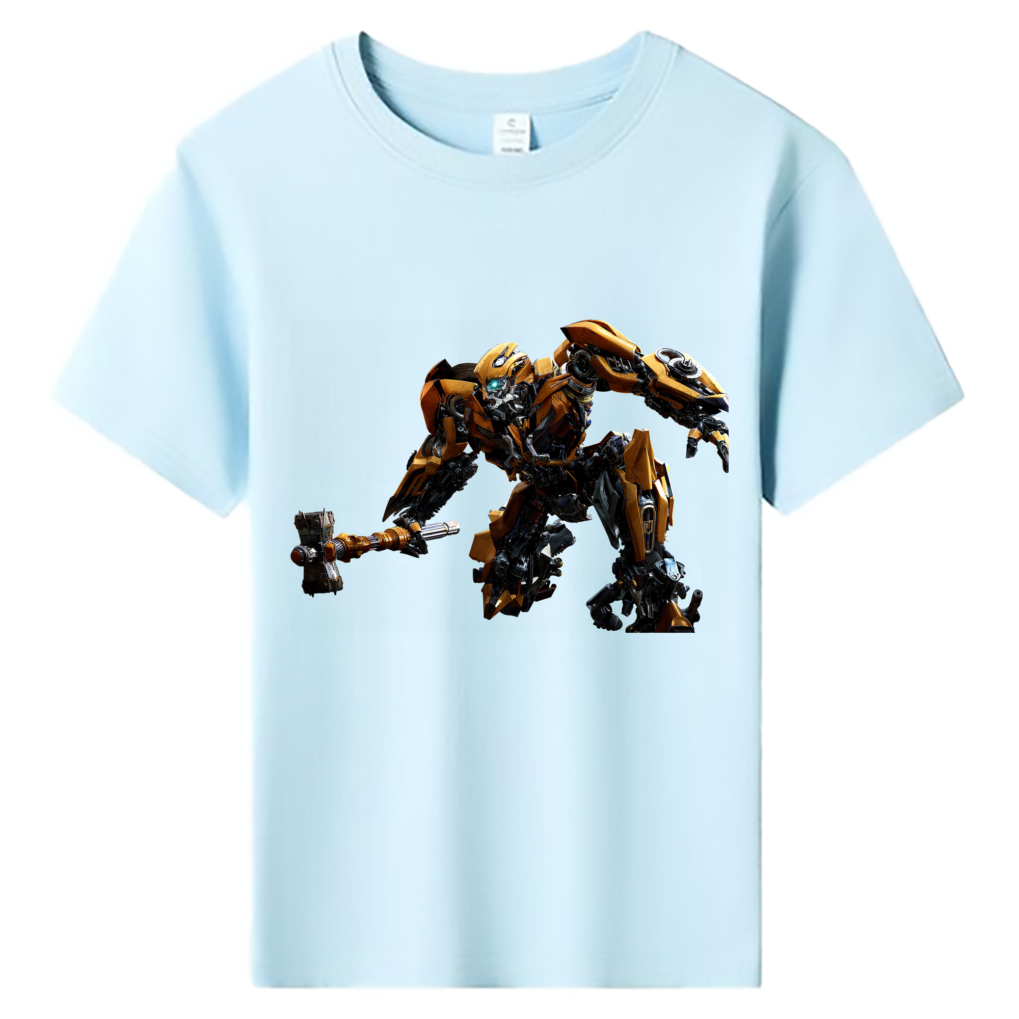 （画像用） Transformers トランスフォーマー 綿100％キッズTシャツ（フロントプリント）